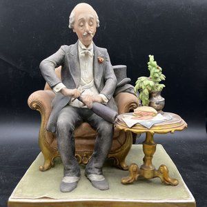 Italian Great Giuseppe Cappe Master Sculptor figurines. Very rare!!